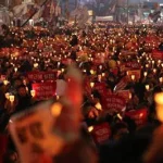 巴勒斯坦人庆祝和以色列人抗议，加沙停火